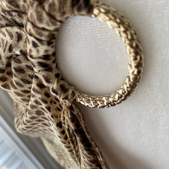 Genuine Roberto Cavalli Mini, Animal Print Wrap Dress - Picture 12 of 16